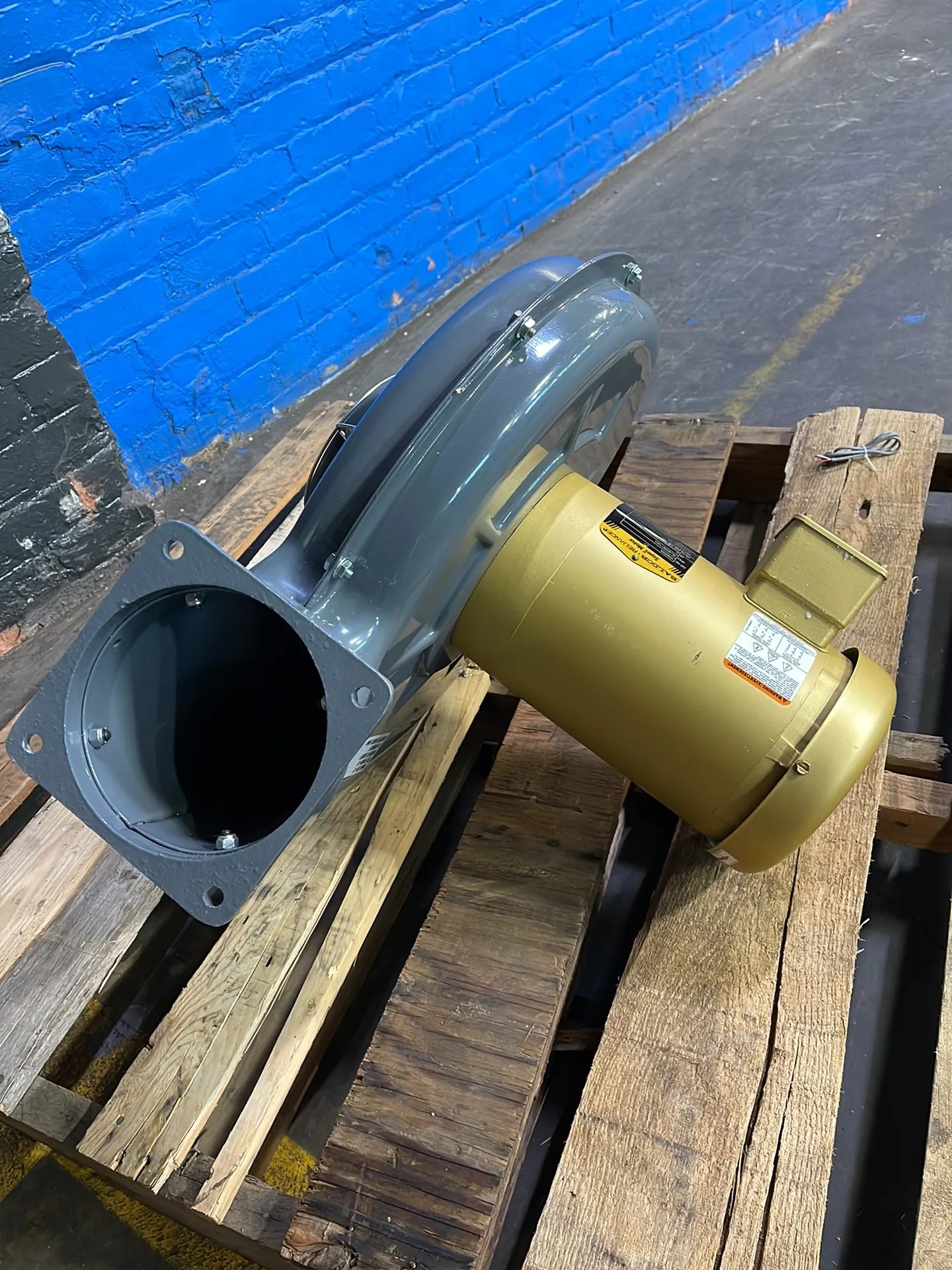 Baldor 2 Hp Blower W/ Reliance Super-e Motor - Vem3555