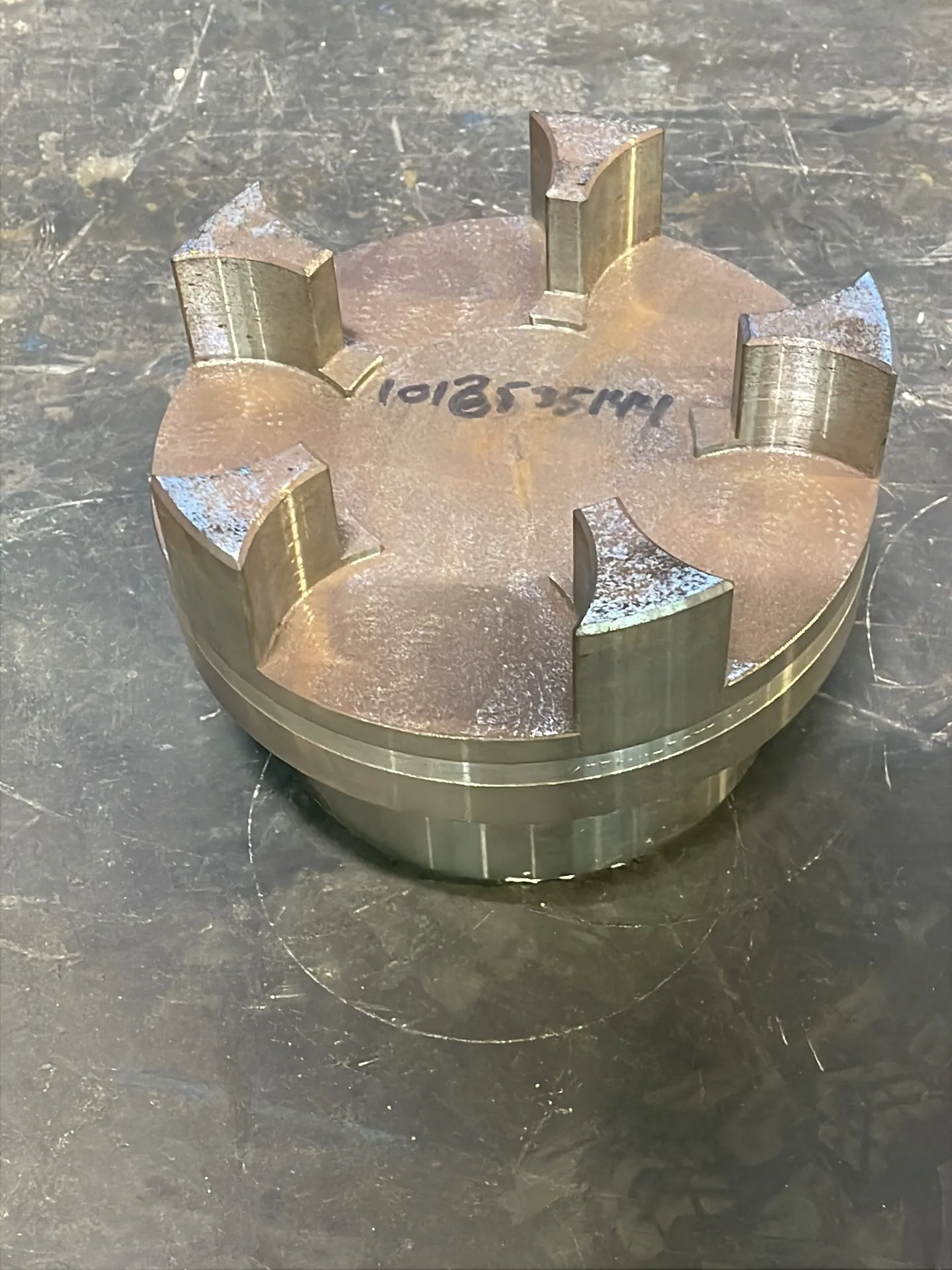 Ktr 8” Rotex Industrial Jaw Coupling Hub