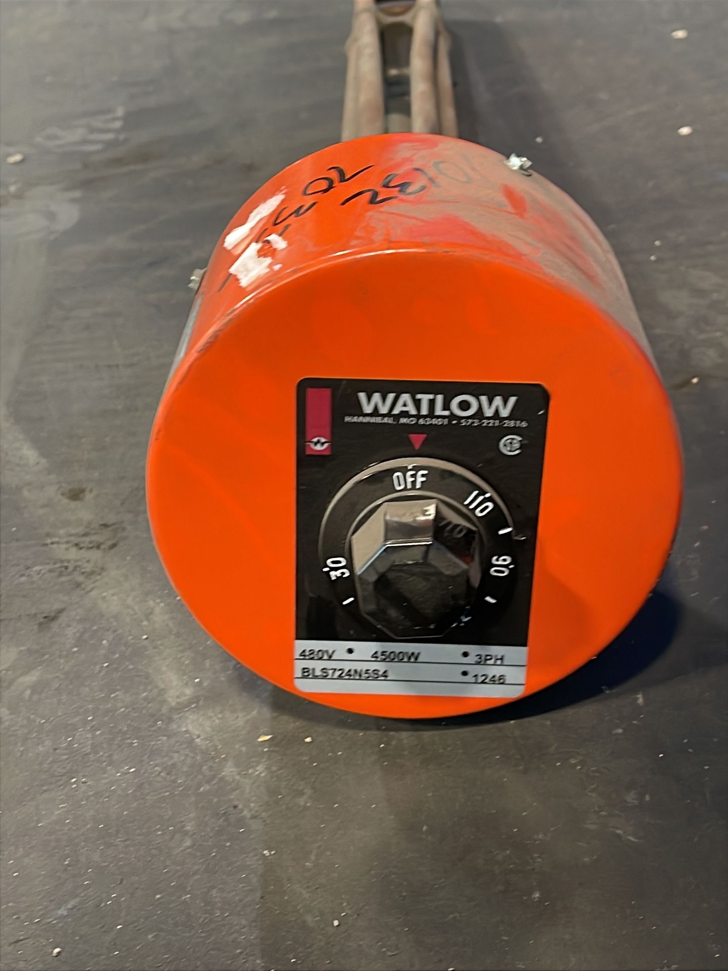 Watlow 4500 W Screw Plug Immersion Heater - Bls724n5s4