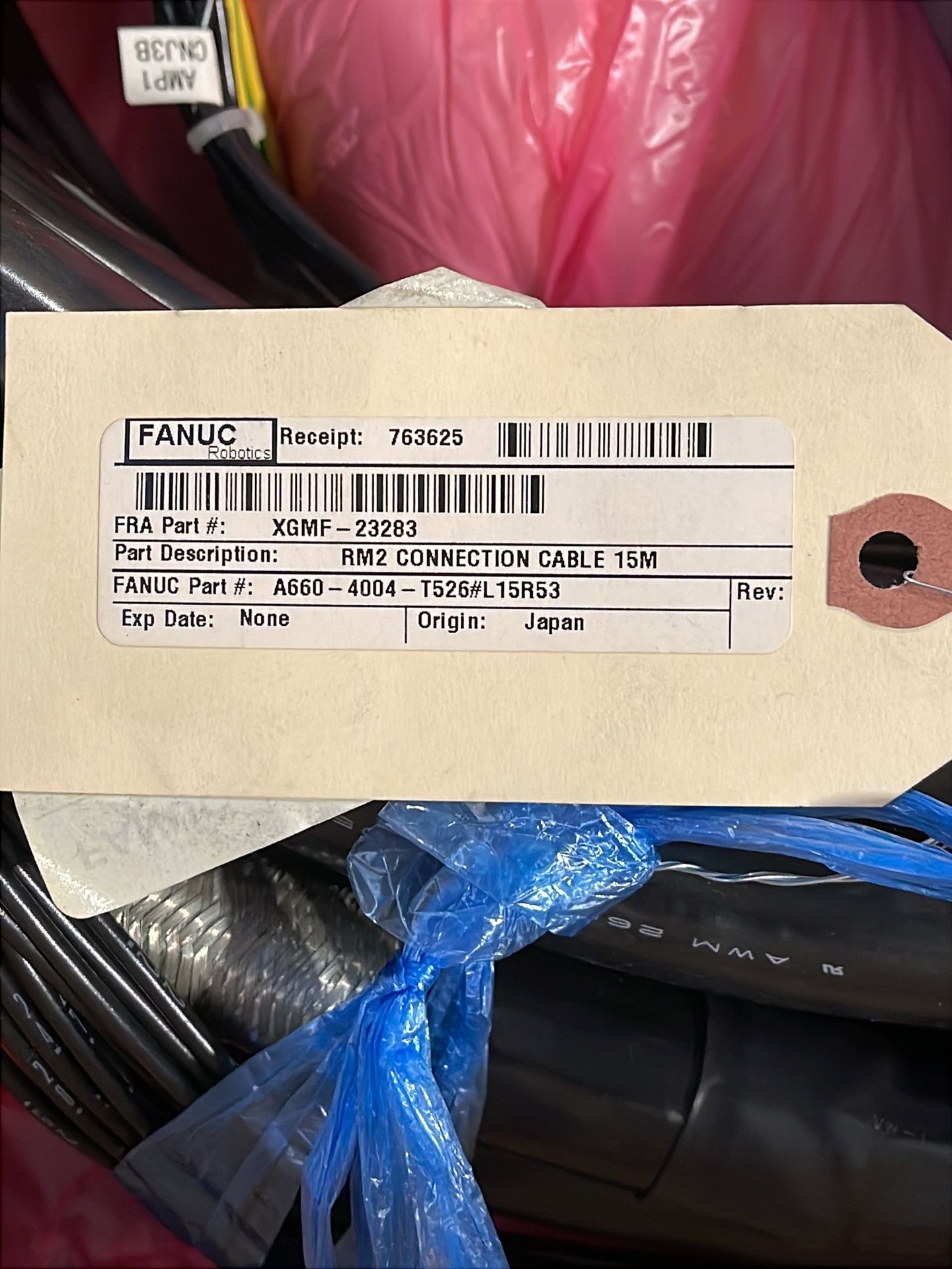 Fanuc 15 M Rm2 Connection Cable - A660-4004-t526#l15r53