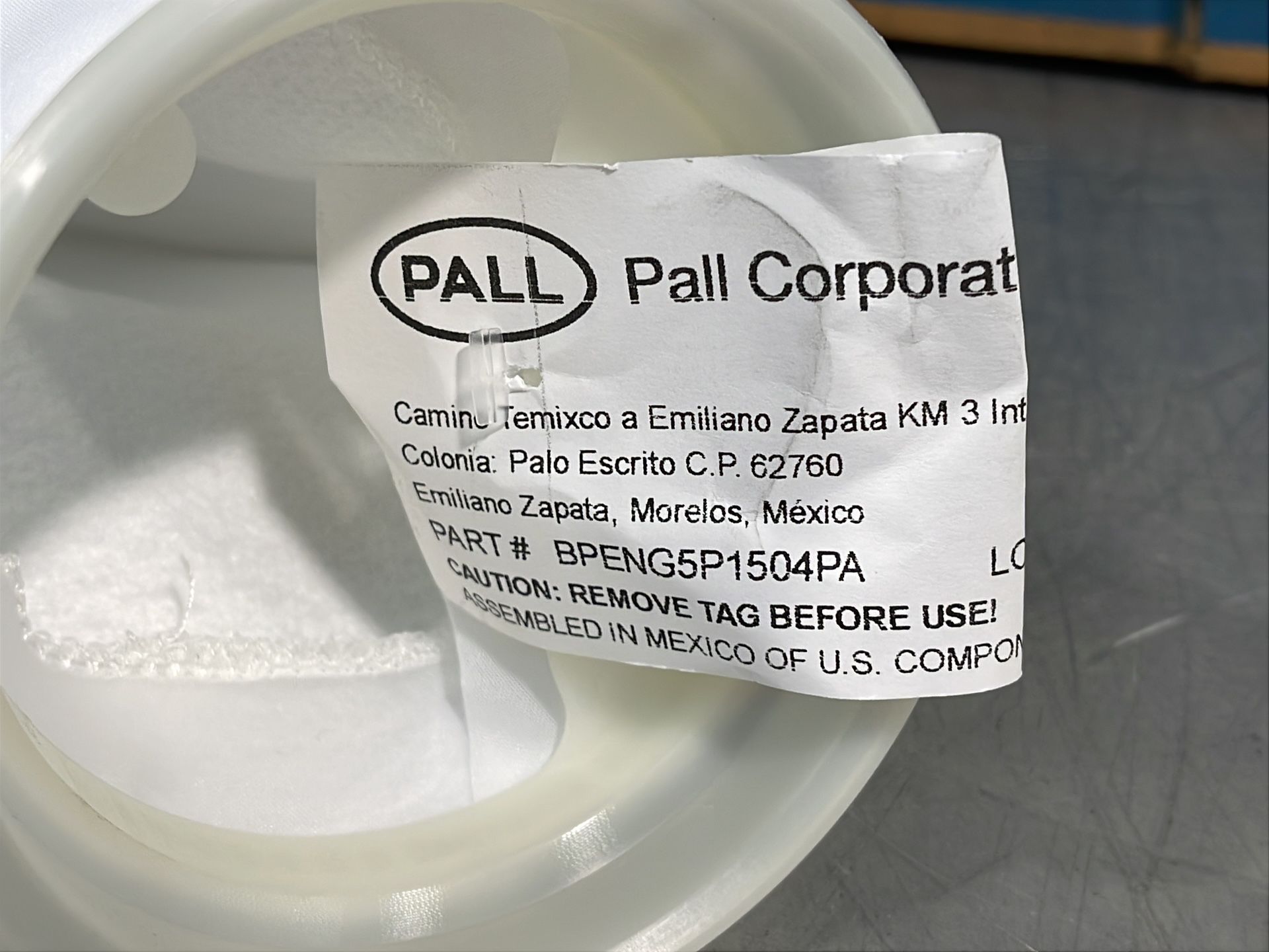 Pall Corporation Filters - Bpeng5p1504pa