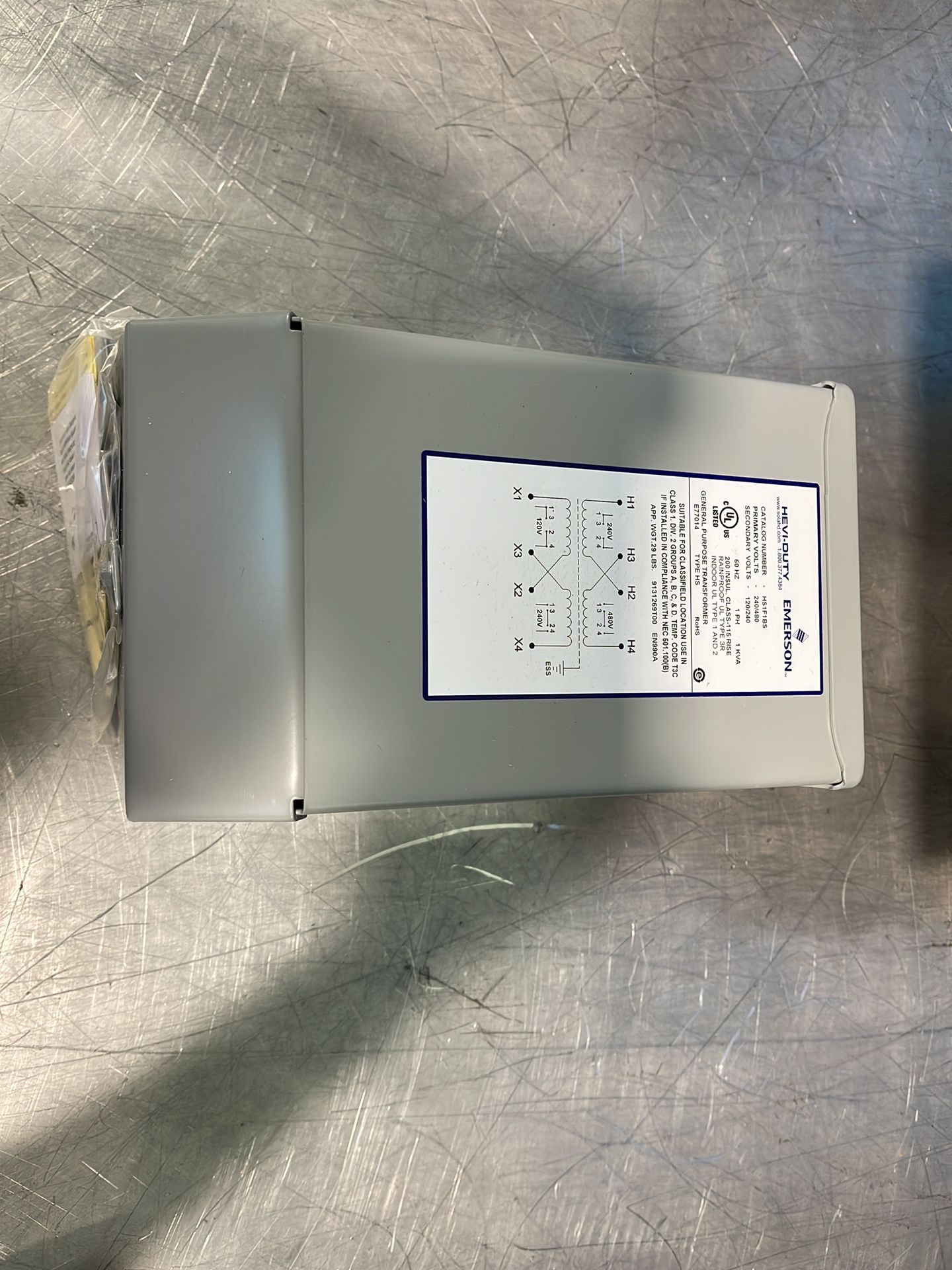 Emerson 1 Kva Hevi-duty General Purpose Transformer - Hs1f1bs