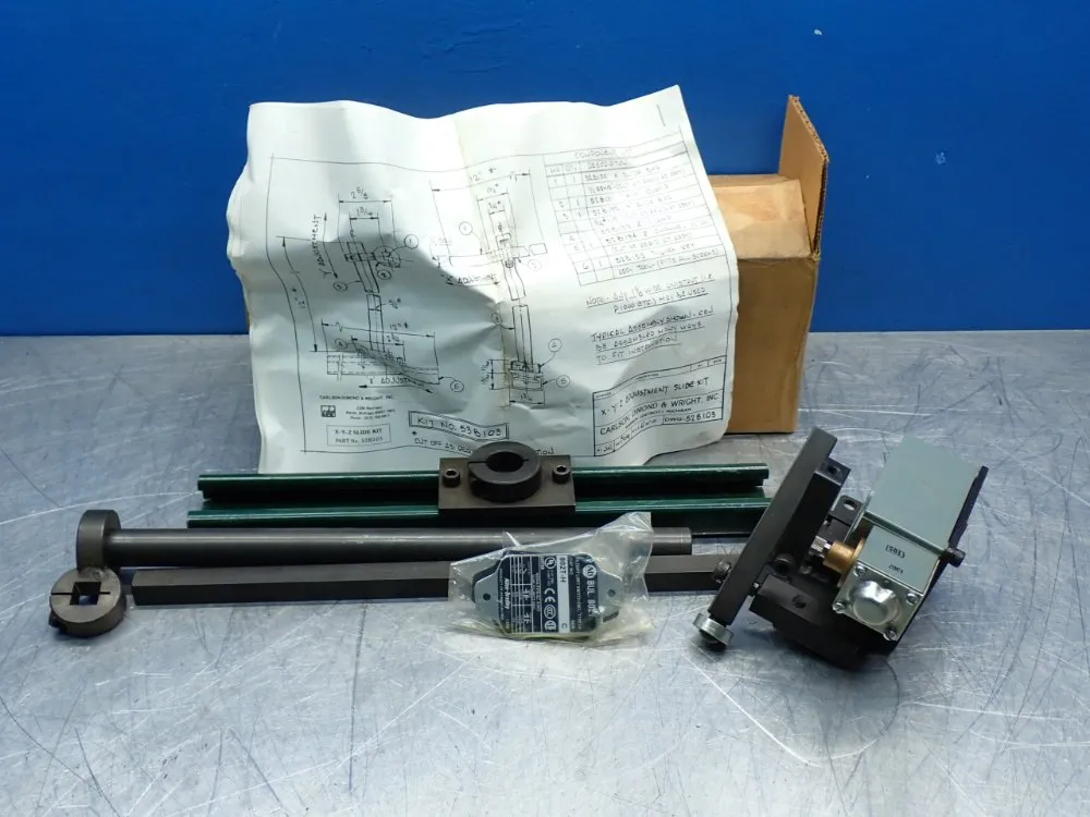 Cdw X-y-z Slide Kit W/ Z-16068 Operating Head Limit Switch Assembly - 52b103