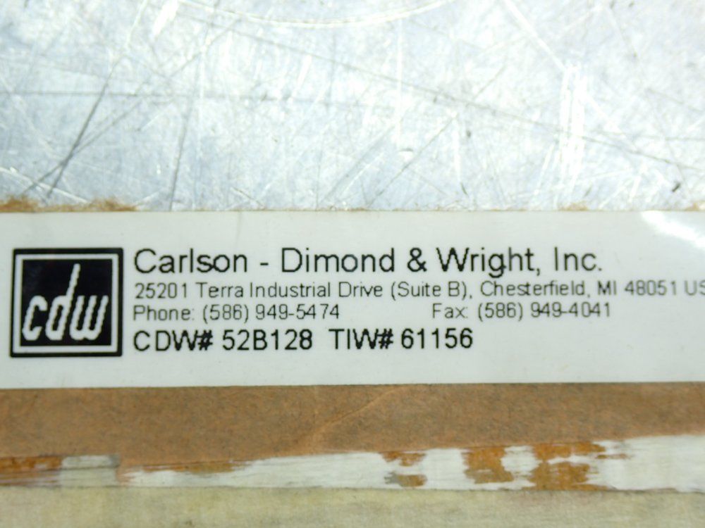 Cdw X-y-z Slide Kit W/ Z-16068 Operating Head Limit Switch Assembly - 52b103