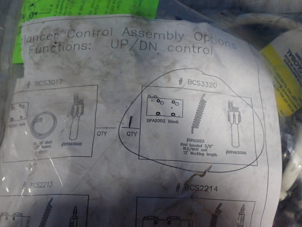 Knight Global 150 Psi Balancer Control Assembly - Bcs3320