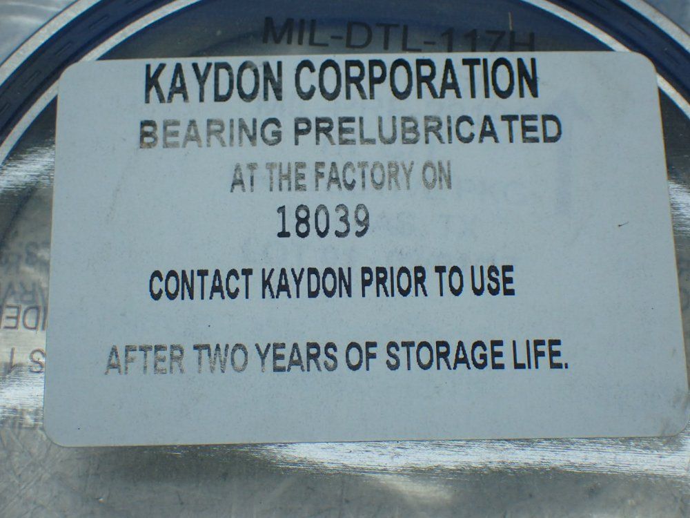 Kaydon 4"x4.75"x0.5" Double Sealed Four-point Contact Bearing - Ju040xp0