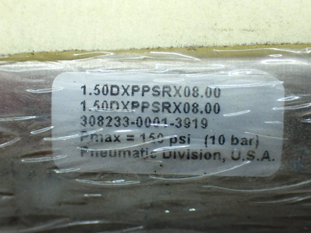 Parker Pneumatic Cylinder - 1.50dxppsrx08.00
