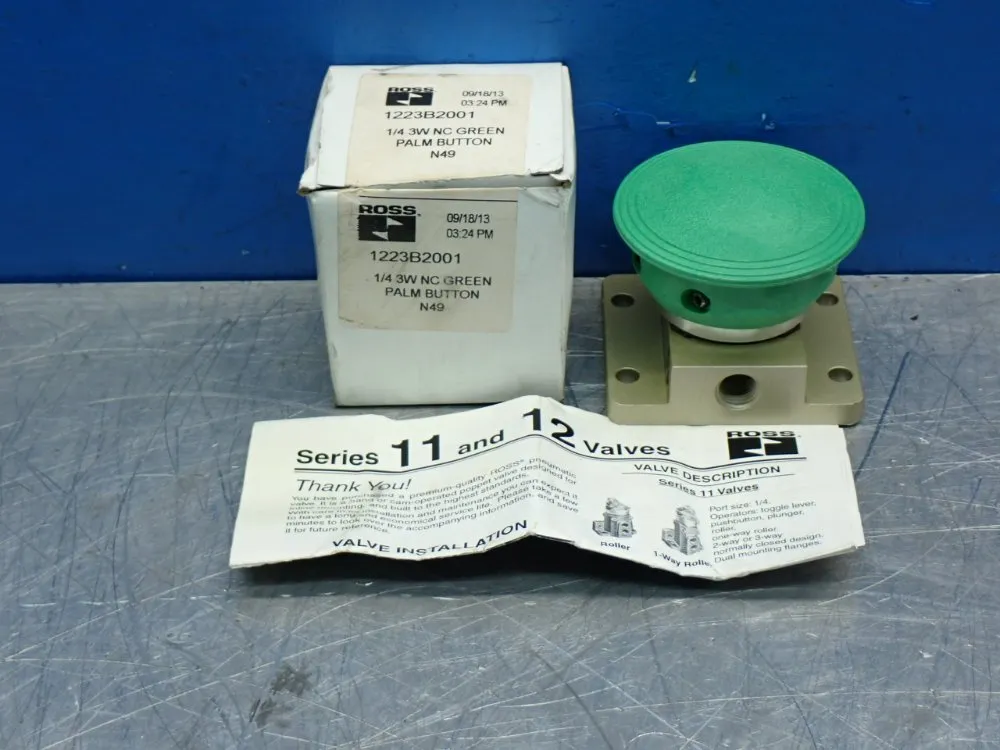 Ross Heavy Duty Palm Button - 1223b2001
