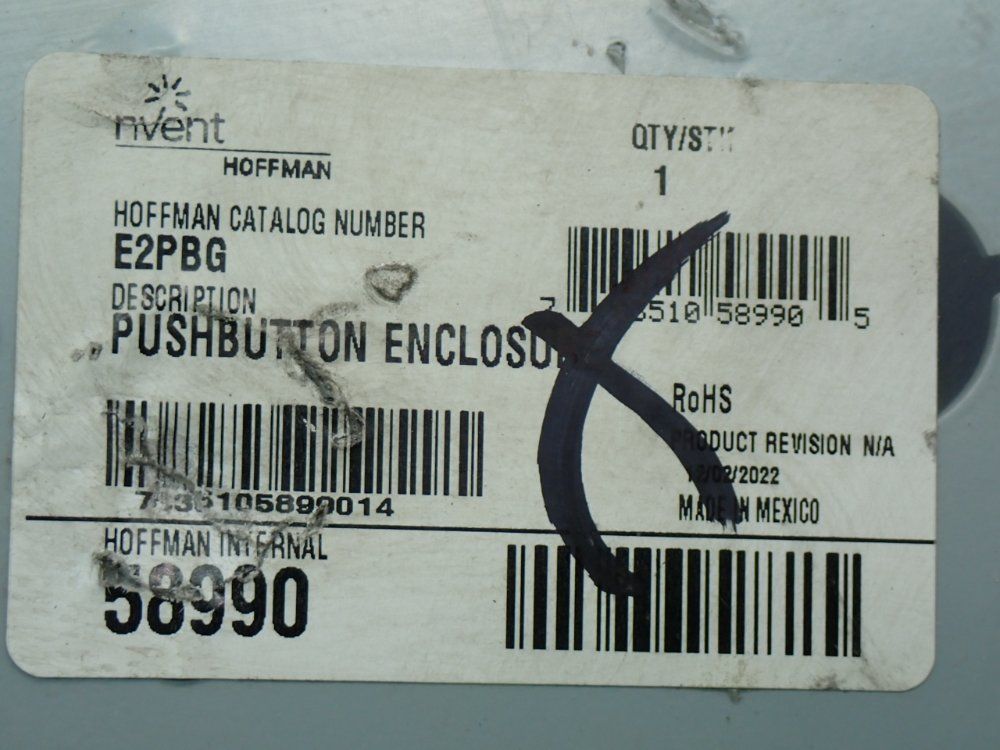Nvent Pushbutton Enclosure Unit - 58990