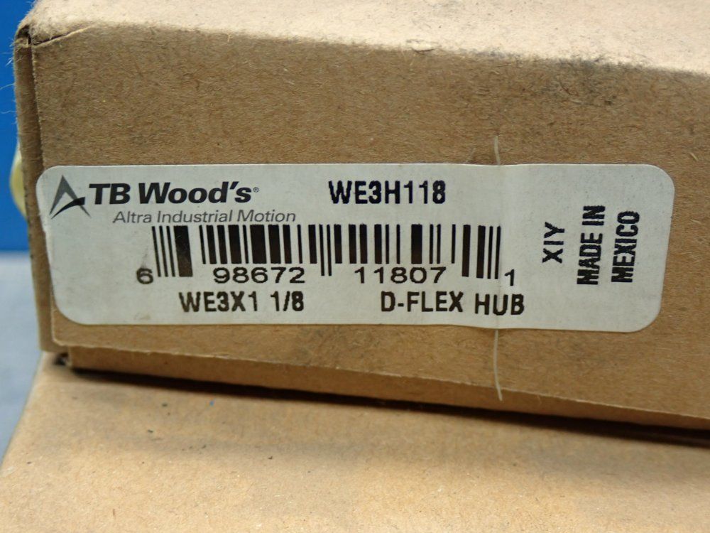 Tb Woods D-flex Hub + We3 Duraflex Coupling Element - We3h118