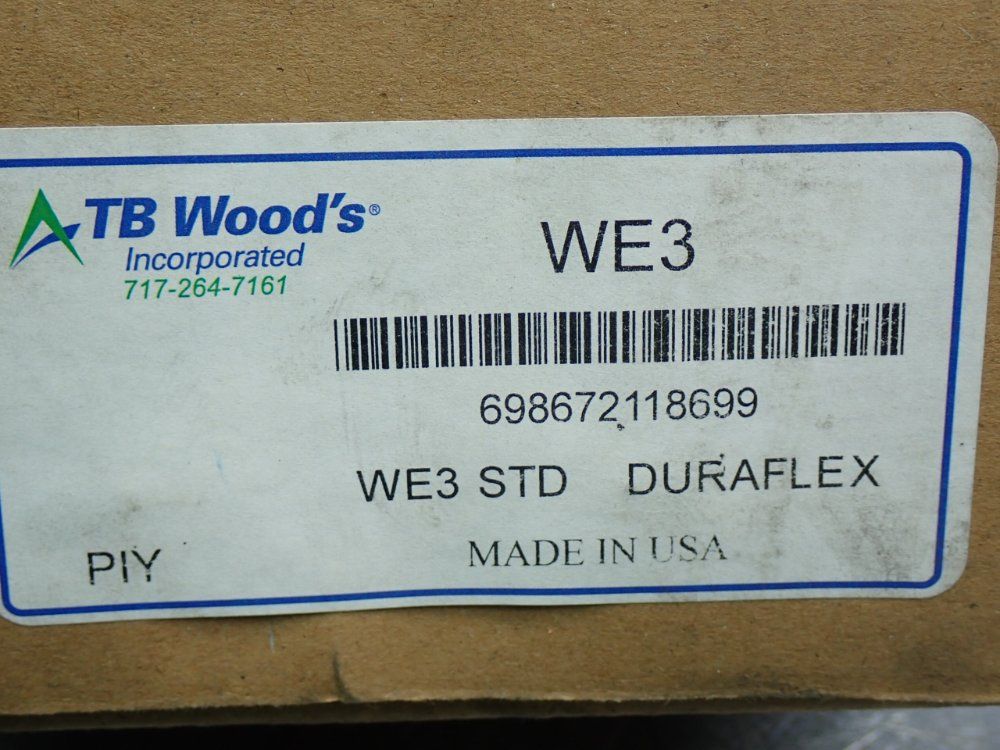 Tb Woods D-flex Hub + We3 Duraflex Coupling Element - We3h118