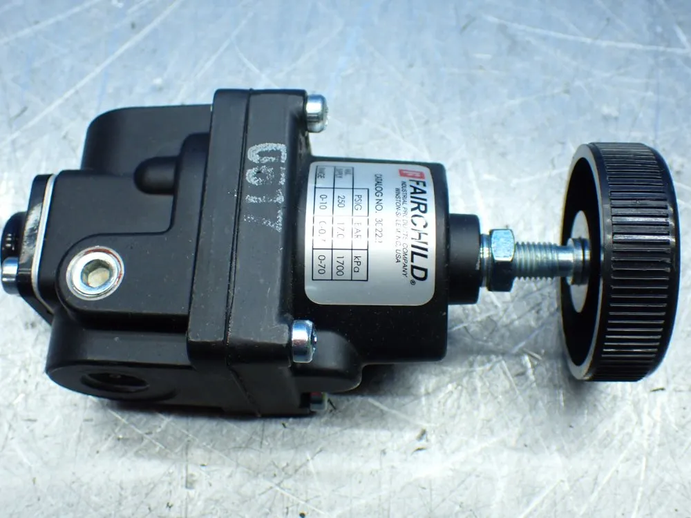 Fairchild 240psig Max Midget Precision Back Pressure Regulator - 30222