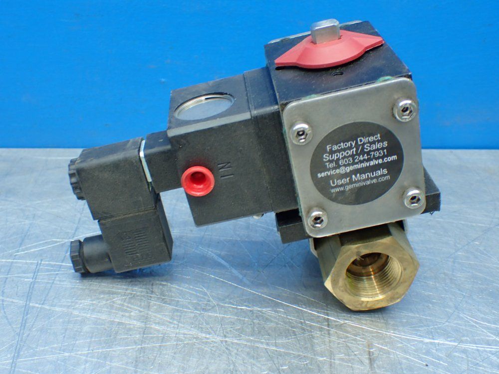 Gemini Valve 125psi Max Cw-c Pneumatic Actuator - A512d