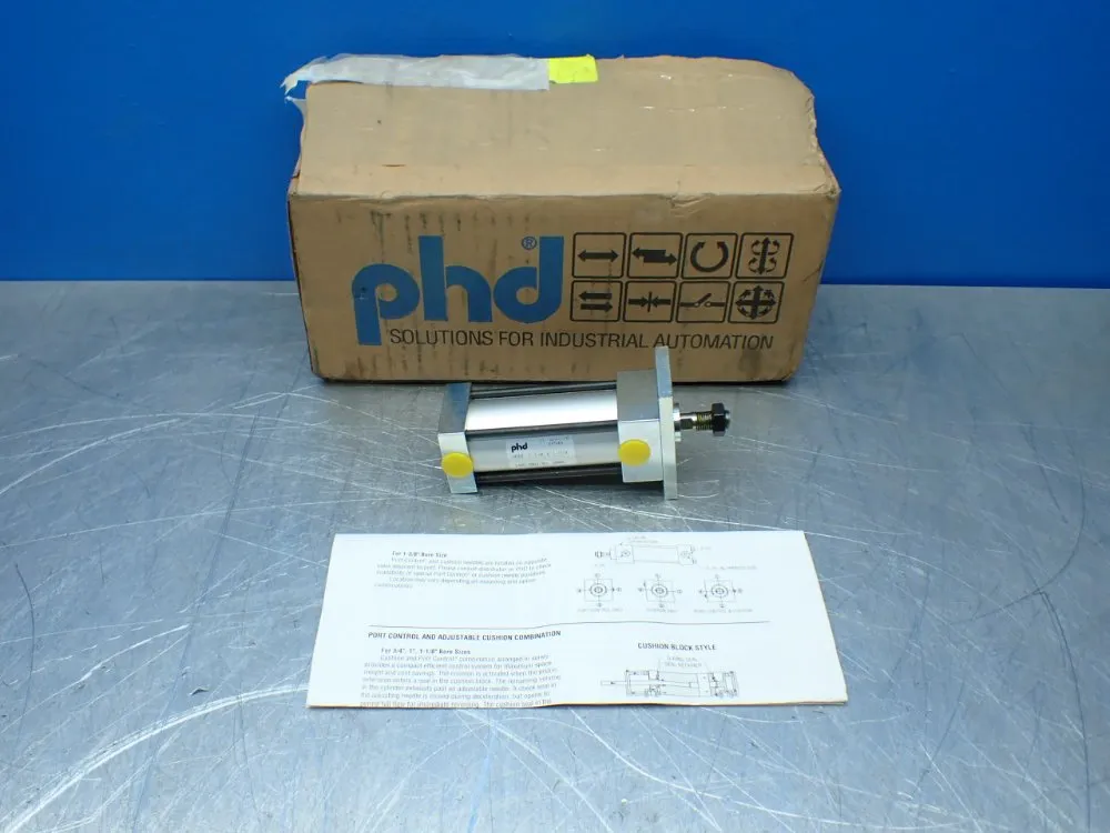 Phd Pneumatic Cylinder - Aurf 1 1/8 X 1 3/4
