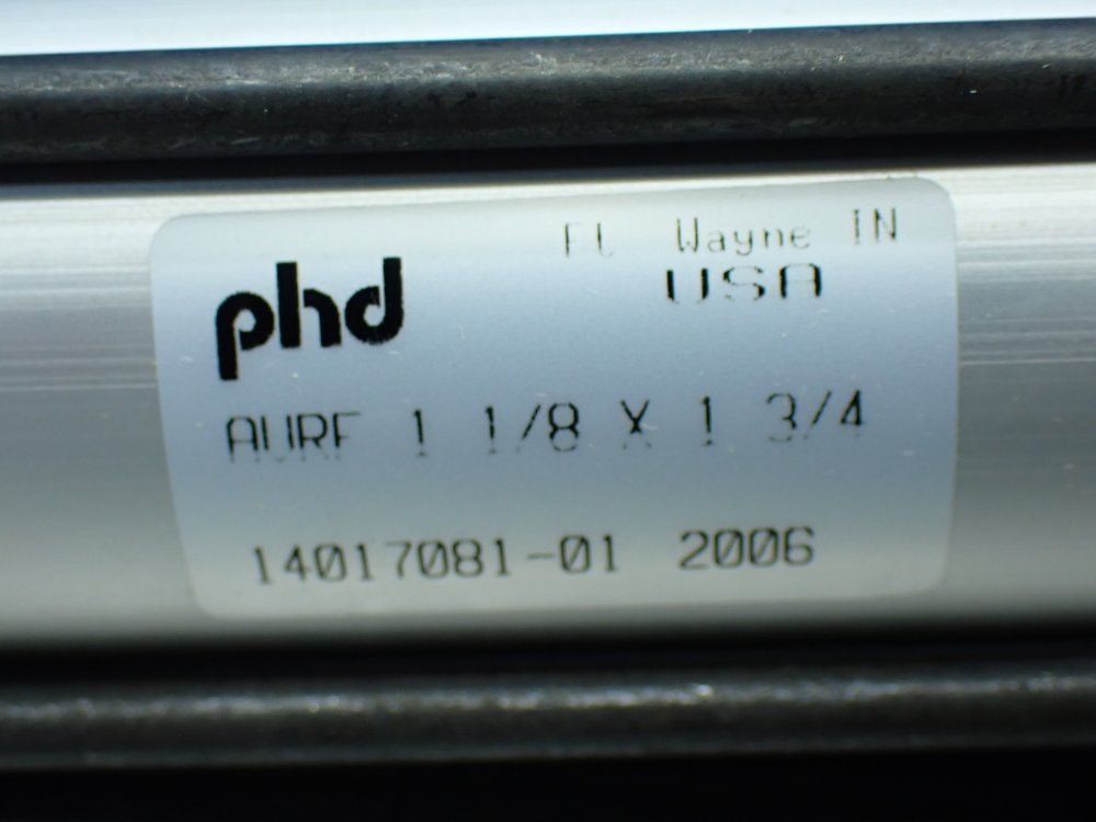 Phd Pneumatic Cylinder - Aurf 1 1/8 X 1 3/4
