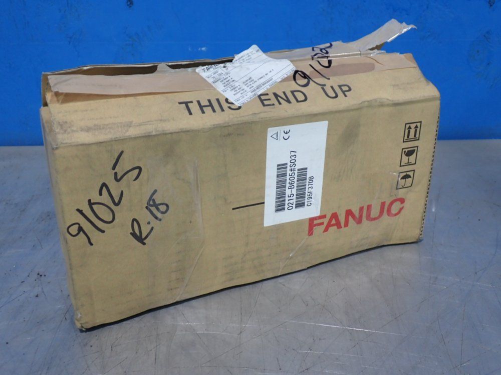 Fanuc 1.0 Kw Ais 4/5000 Ac Servo Motor - A06b-0215-b605#s037