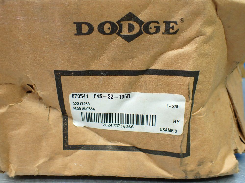 Dodge 4pcs Assorted Bearing Lot. Dodge, Thk - Wstu-s2-106r