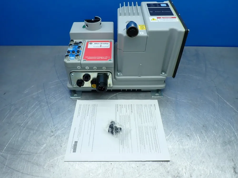 Allen-bradley Armorstart Safety Starter And Base - 281e-f12s-10c-rrg