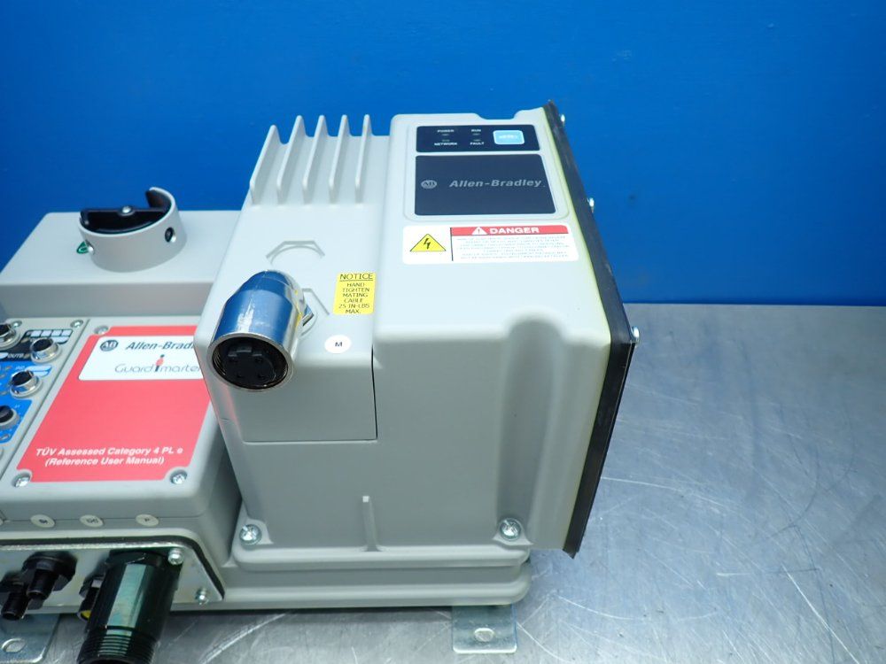 Allen-bradley Armorstart Safety Starter And Base - 281e-f12s-10c-rrg