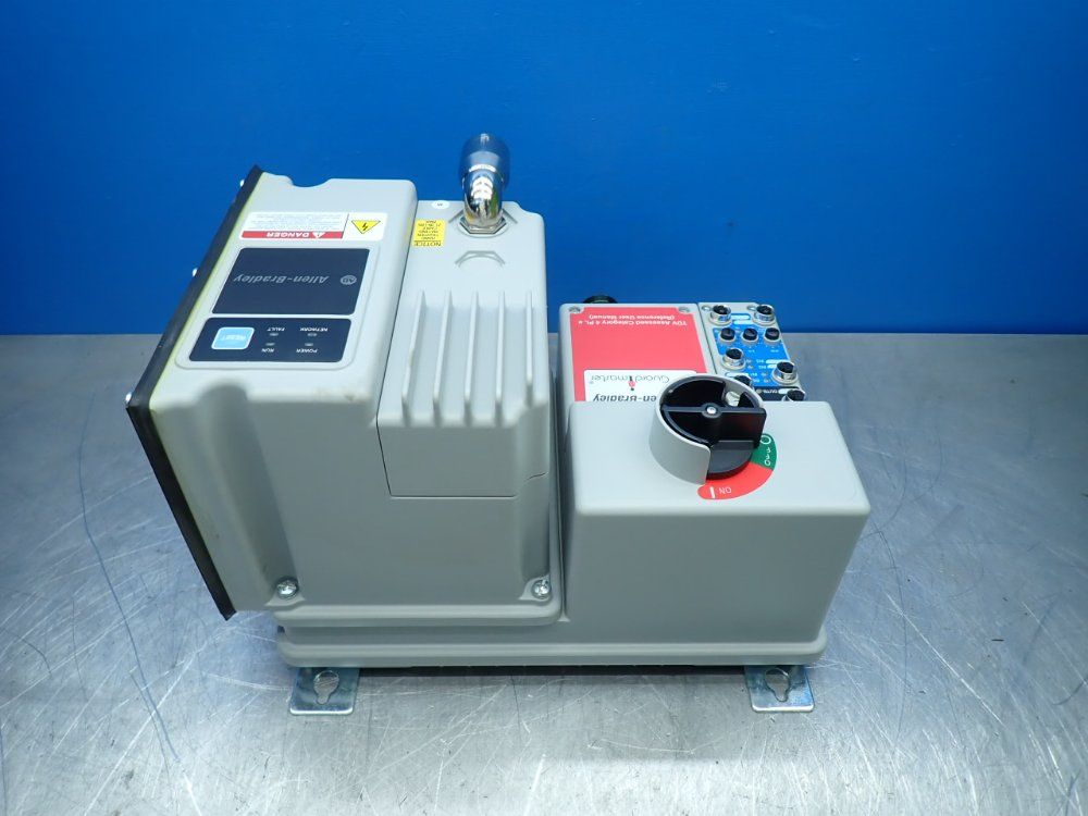 Allen-bradley Armorstart Safety Starter And Base - 281e-f12s-10c-rrg