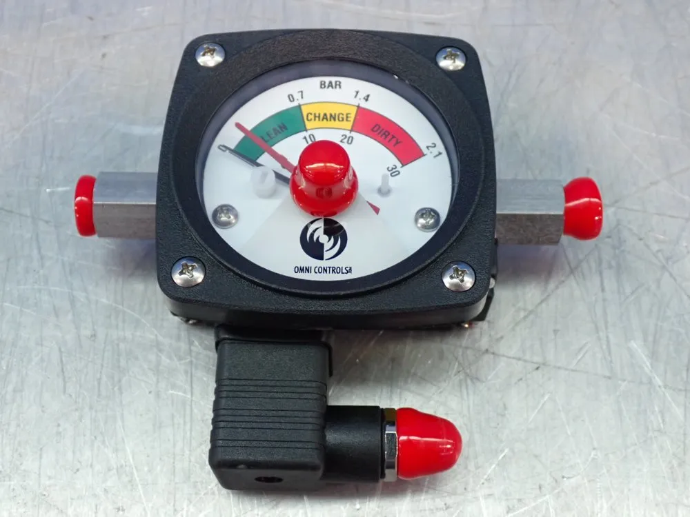 Omni Controls 6000 Psi Differential Pressure Switch Gauge - 120-0053