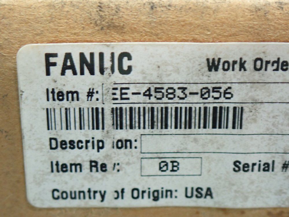 Fanuc Encoder Brake Module - Ee-4583-056