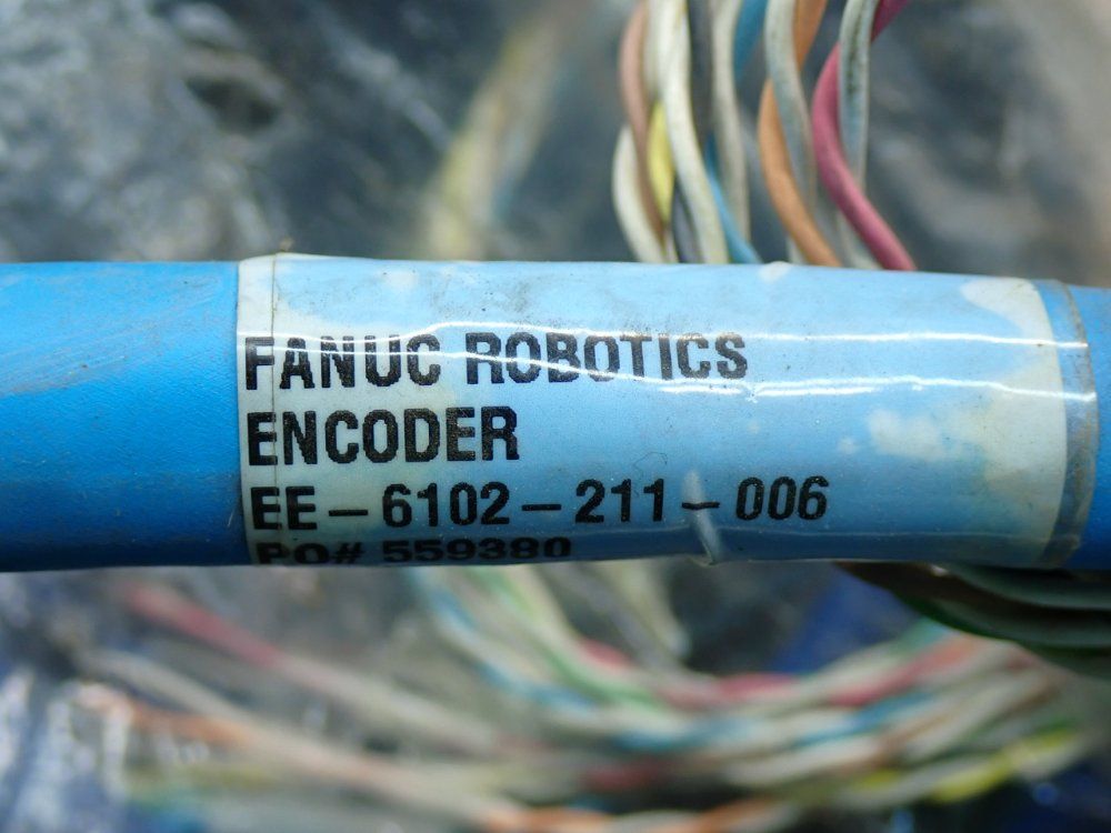 Fanuc P500 Encoder Cable - Ee-6102-211-006