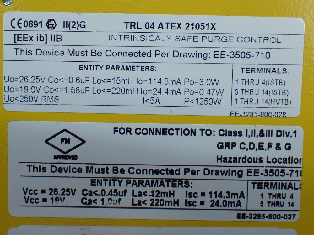Fanuc Purge Module Assembly - Ee-3505-710-001