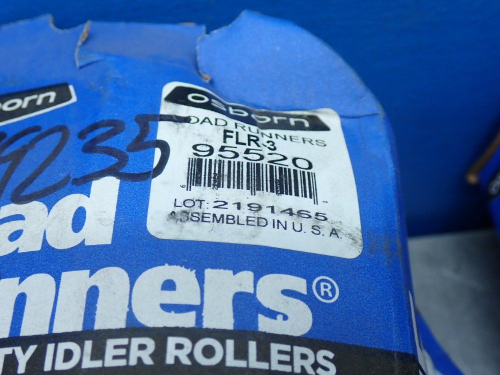 Osborn 3.0000 In Roller Dia., 2.0000 In Roller Width 4 Load Runner Flanged Cam Followers - Flr-3