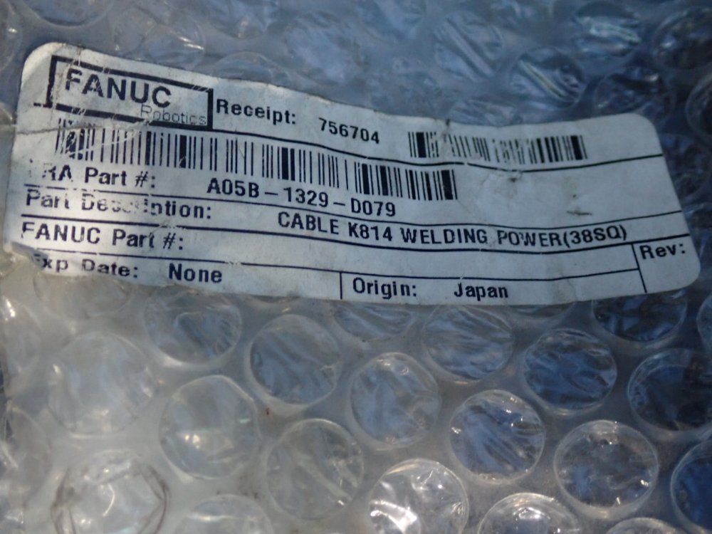 Fanuc Robotic Welding Power Cable K814 - A05b-1329-d079