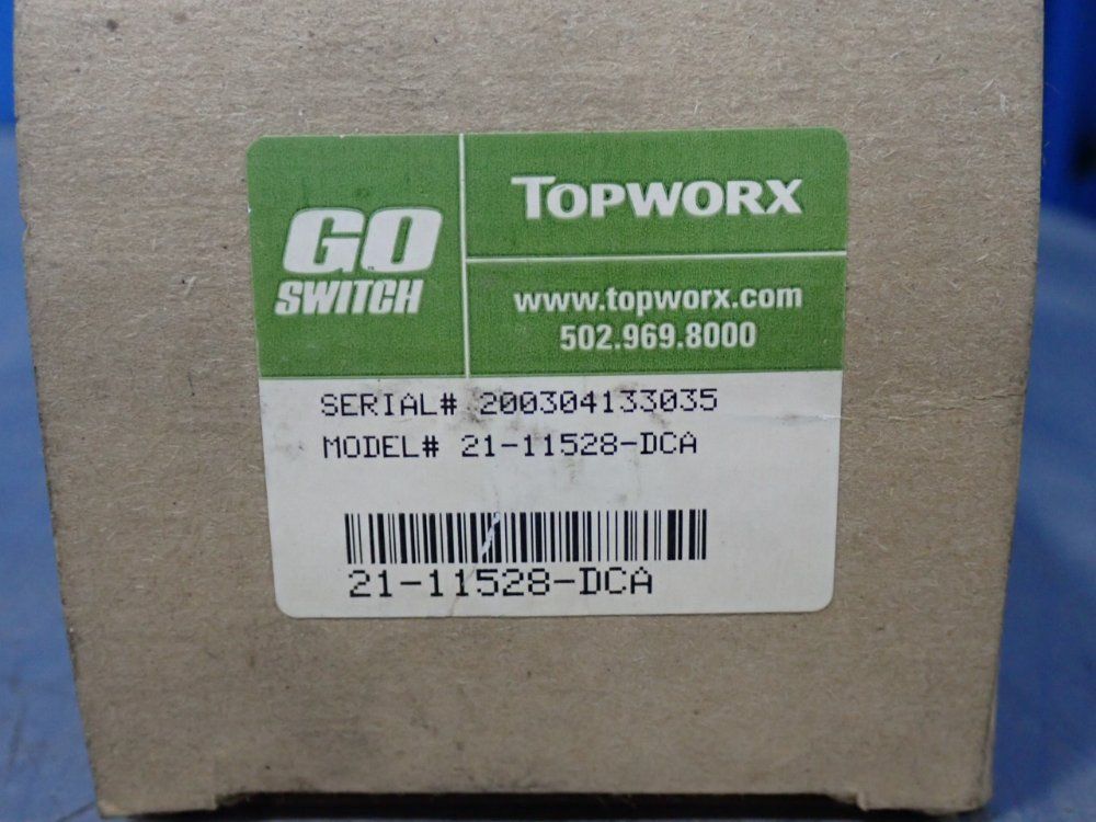Topworx 480 Vac / 240 Vdc Go Switch Proximity Limit Switch - 21-11528-dca