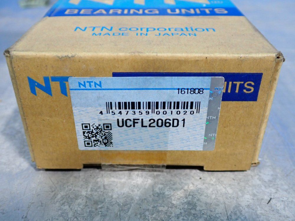 Ntn Flanged Mount Ball Bearing Unit - Ucfl206d1