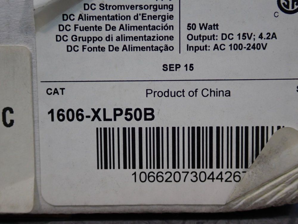 Allen Bradley Power Supply - 1606-xlp50b | HGR*24