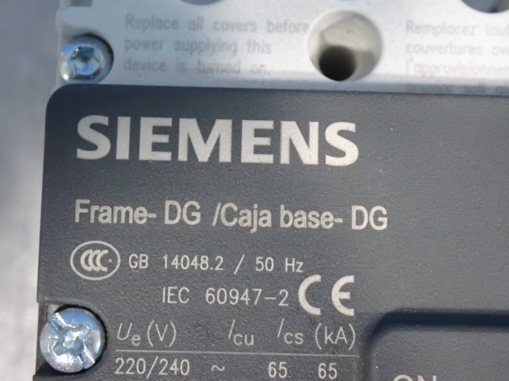Siemens Motor Circuit Breaker Hdgb - Hdk3b100