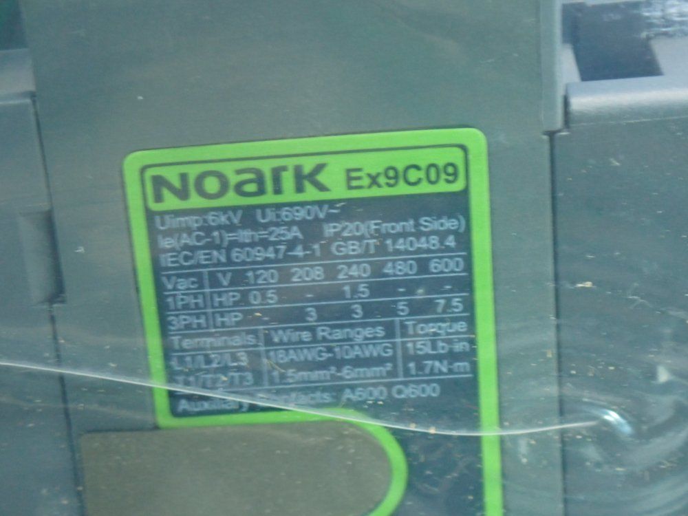 Noark Iec Contactor, 4pcs - Ex9c09f11j7
