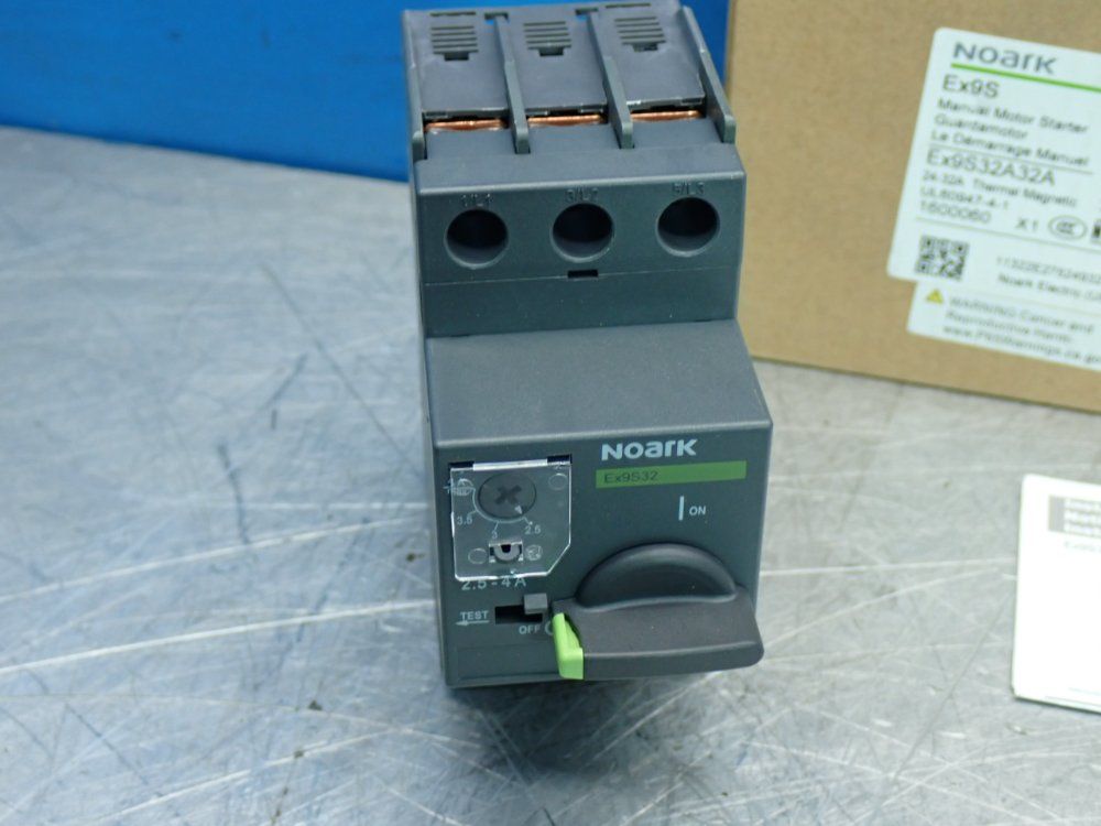 Noark Manual Motor Starter - Ex9s32a4a
