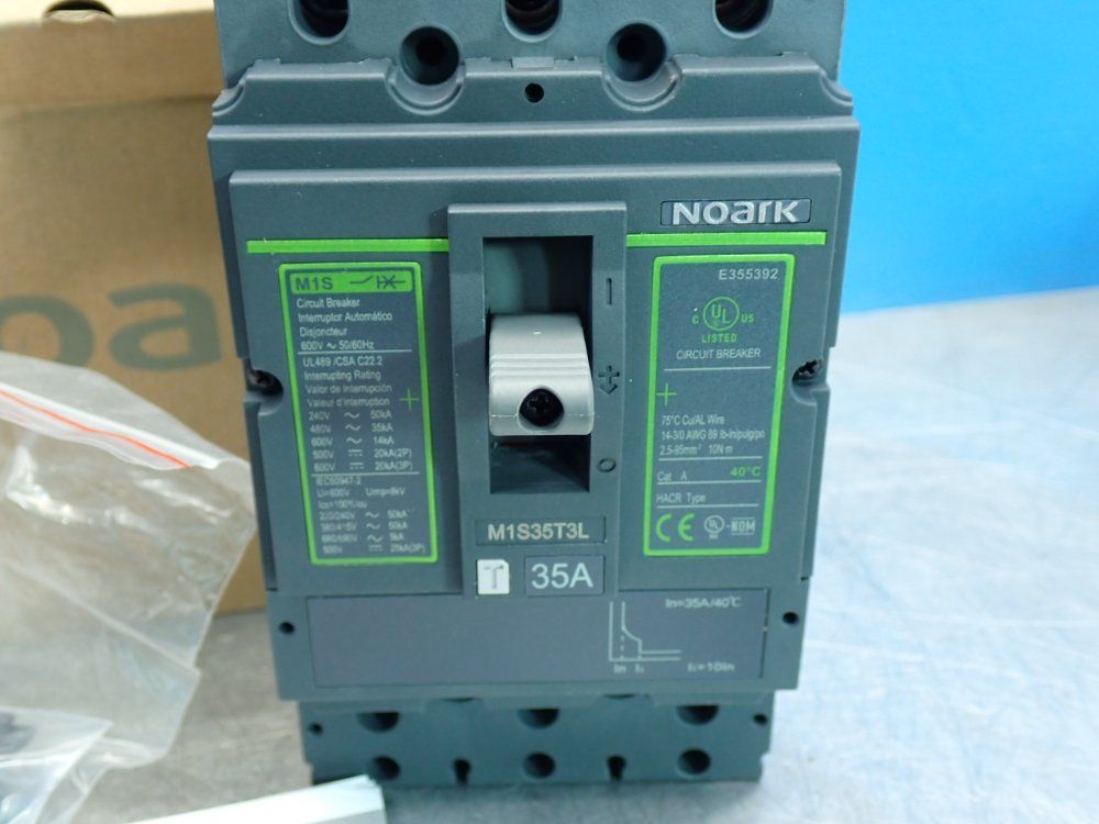 Noark Molded Case Circuit Breaker - M1s35t3l
