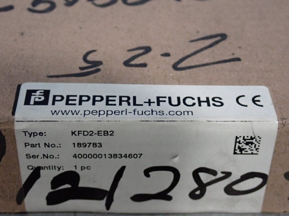 Pepperl And Fuchs Switch Amplifier - Kfd2-eb2