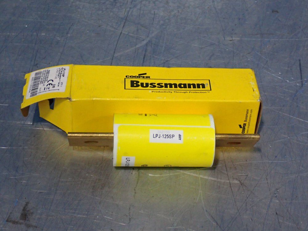 Cooper Bussmann Low Peak Class J Fuse - Lpj-125sp