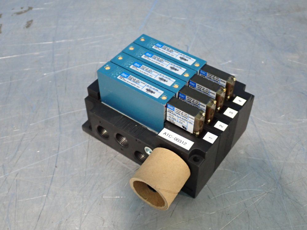 Mac Solenoid Base And Valves - Atc-00312