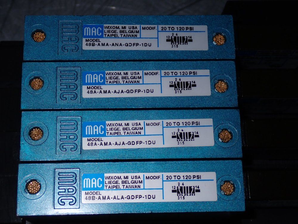 Mac Solenoid Base And Valves - Atc-00312