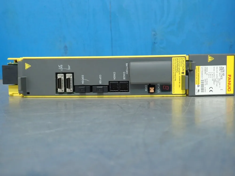 Fanuc 240 Output Volts Aisv 40 Servo Amplifier - A06b-6117-h104