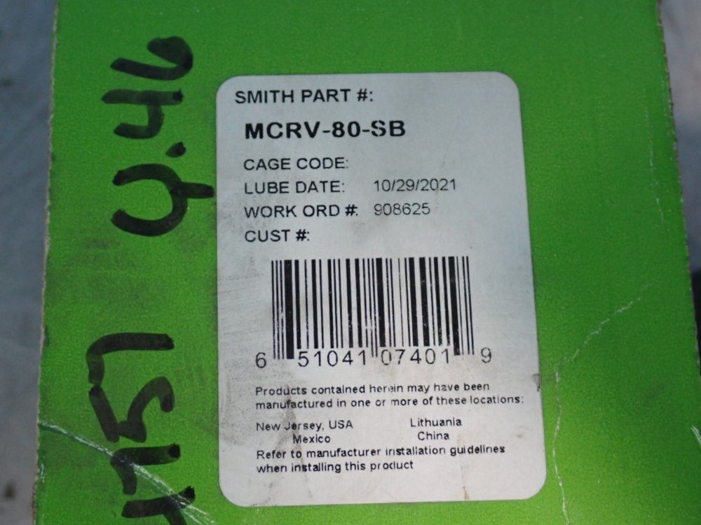 Abc Smith Bearing Bushing - Mcrv-80-sb