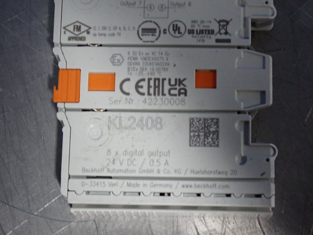 Beckhoff Digital Quantitiy Module - Kl2408
