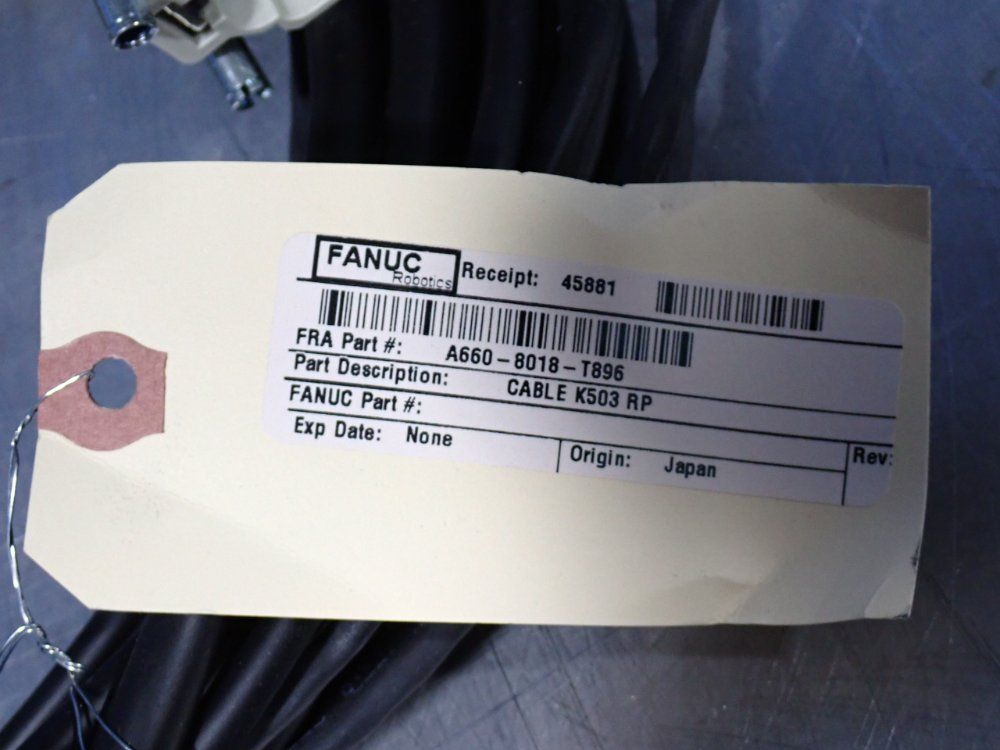 Fanuc Cable K503 Rp - A660-8018-t896
