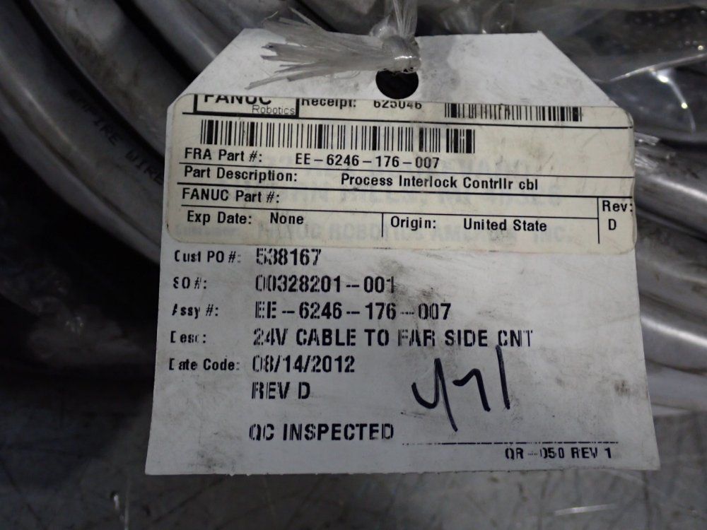 Fanuc Process Interlock Controller Cable - Ee-6246-176-007