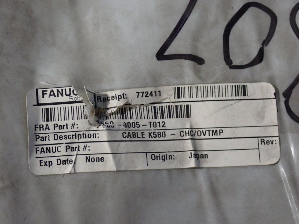 Fanuc Cable K580-chc/ovtmp - A660-4005-t012