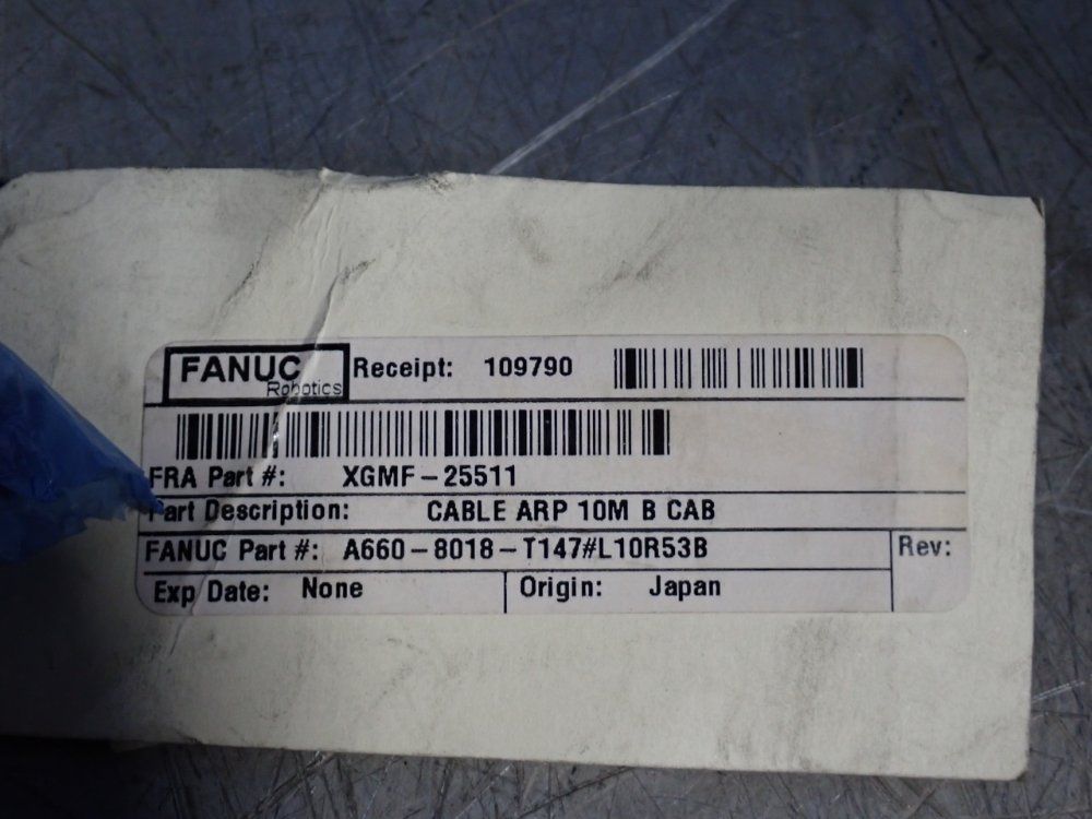 Fanuc Cable Arp 10m B Cable - A660-8018-t147#l10r53b