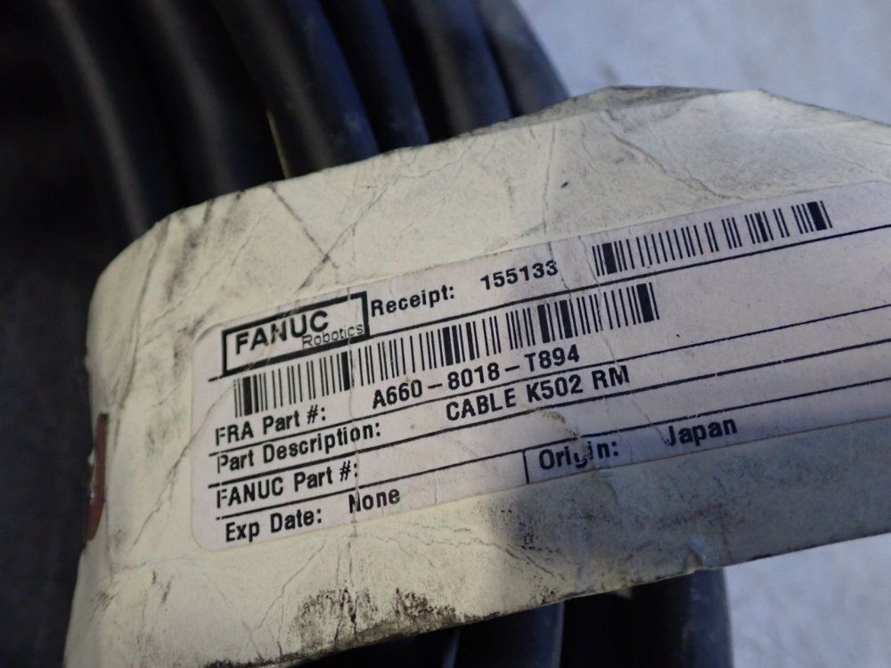Fanuc Cable K502 - A660-8018-tb54