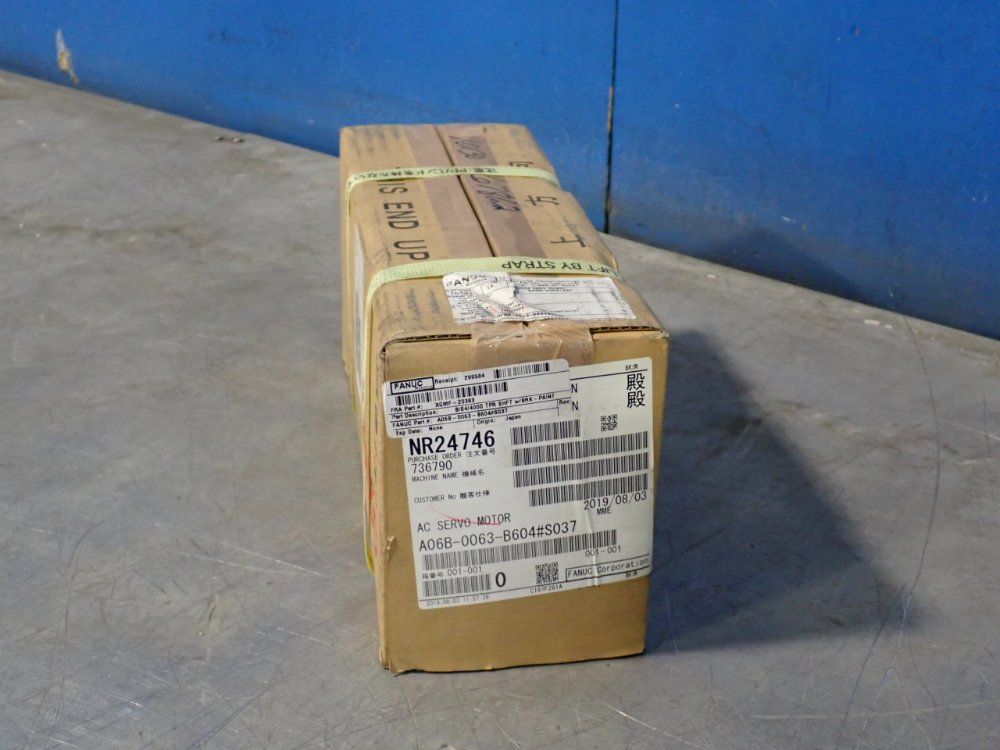 Fanuc Ac Servo Motor - A06b-0063-b604#s037